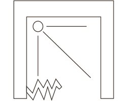 Vrijstaande Douchecabine met Vouwdeur - 80 cm x 185 cm - Waterbestendig PVC