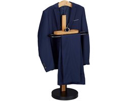 Vrijstaande Dressboy met Plank van Bamboe en Metaal