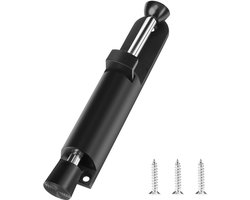 VT Goods - Door Stopper - Voetbediening - Moderne en veelzijdige uitvoering - Zwart - Anti-slip rubberbasis - Geschikt voor binnen en buiten - 18 x ..