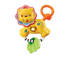 VTech Baby Brul & Speel Rammelaar - Educatief Baby Speelgoed - Bijtring - Liedjes en Geluiden - Van 3 tot 24 Maanden