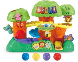 VTech Baby Dierenpret Ballenboom Activity-Center - Interactief & Educatief Speelgoed - Ballentoren - Cadeau - Baby Speelgoed 1 Jaar