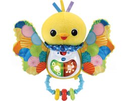 VTech Baby Fladder & Fluit Rammelaar - Educatief Speelgoed - Muziek en Geluiden - Cadeau - Van 3 tot 12 Maanden
