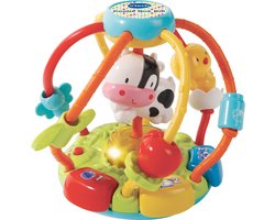 VTech Baby Koetje Boe Bal - Educatief Speelgoed - Ramelaar - Kleuren en Cijfers - Van 3 tot 24 Maanden