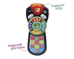 VTech Baby Mijn Eerste Afstandsbediening - Educatief Babyspeelgoed - Cijfers en Letters - Cadeau - Van 9 tot 36 Maanden