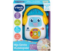 Vtech Baby Mijn Eerste Muziekspeler - Interactief Speelgoed - Incl. 23 Melodietjes & 9 Gezonden Liedjes - Cadeau - Vanaf 9 Maanden