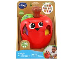 VTech Baby Vrolijke Vormenappel - Educatief speelgoed - 1 tot 3 Jaar