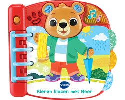 VTech Dierenvriendjes Kleren Kiezen met Beer - Educatief Speelgoed - Boekje voor Jongens & Meisjes - Van 1 tot 3 Jaar