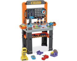 VTech Mijn Interactieve Werkbank Speelgoed - Kinder Gereedschap - Educatief & Interactief Speelgoed - Cadeau - Kinderspeelgoed 3 Jaar