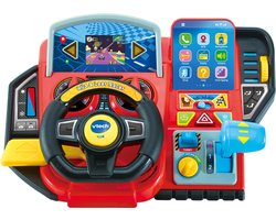 VTech Rijd & Leer Racer Racestuur Activity Center - Interactief & Educatief Speelgoed - Activiteitenbord - Cadeau - Kinderspeelgoed 3 Jaar
