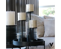 VTW - Kandelaar - Manta black - Large - 40cm