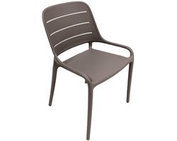 Vtw Living - Inklapbare Lounge Stoel van Teakhout - Weersbestendig 60 X 67 X 60 Cm