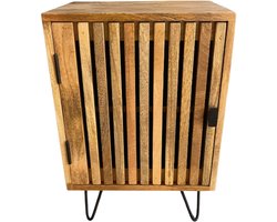 Vtw Living - Nachtkastje Slaapkamer - Nachtkastjes - Nachtkast - Nachtkastjes Industrieel Modern - Kast - 40 x 30 x 60 cm
