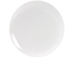 VTwonen – 4 Witte borden, Ø 23 cm