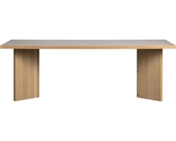 vtwonen Angle Eettafel - Eiken - Naturel - 75x220x90