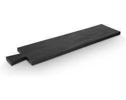 vtwonen - Basic - Dienblad - Zwart - Hout - 62,5x15x1,5cm