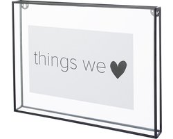 vtwonen - Basic - Fotolijst - Zwart - Metaal - 34x25x3,5cm