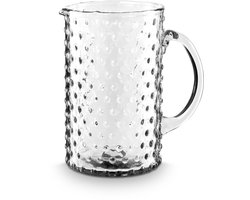 vtwonen - Basic - Karaf - Transparant - Pitcher - Glas - Waterkan - Limonadekan - 1350ml