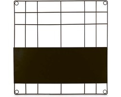 vtwonen - Basic - Memobord - Zwart - Metaal - 60x60cm