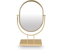 vtwonen - Basic - Spiegel - Goud - Metaal - 20,5x8x32cm