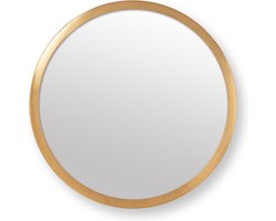 vtwonen - Basic - Spiegel - Goud - Metaal - 30cm