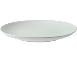 vtwonen Bord - Wit - Porselein - Ø 30cm