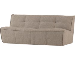 vtwonen Cluster 3-Zits Bank - Bouclé - Khaki Bruin - 81x204x91