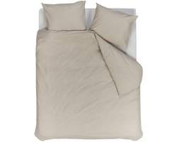 Vtwonen Cozy Slub dekbedovertrek - Tweepersoons - 200 x 220 cm - Zand