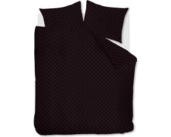 vtwonen Crops dekbedovertrek - Tweepersoons - 200x200/220 - Donker Rood