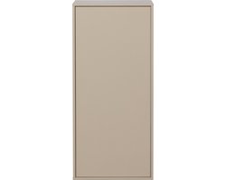 vtwonen Daily Kast Single - Grenenhout - Dakargrau - 110x50x58