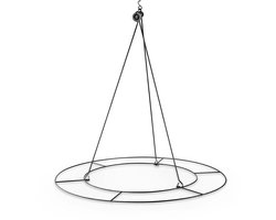 vtwonen Decoratiering - Metaal - Zwart - 60 cm