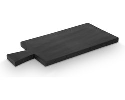 vtwonen Dienblad - met Handvat - Zwart - 37x16x1,5 cm