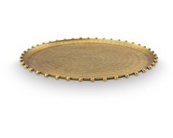 vtwonen - Dienblad - Metaal - Goud - 31.5x2 cm