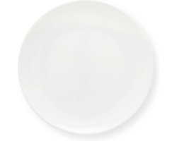 vtwonen Dinerbord - Wit - Porselein - 25.5cm