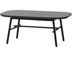 vtwonen Elegance Salontafel - Mangohout - Hout/metal - Zwart - 43x100x60