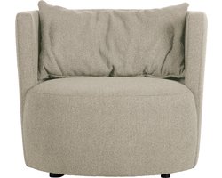 vtwonen Explore Fauteuil - Bouclé - Naturel - 81x96x92