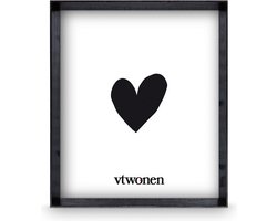 vtwonen Fotolijst - Hout - Zwart - 30x35cm