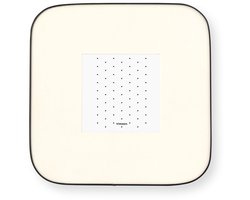 vtwonen - Fotolijst - Metaal - Zwart - Passe-partout - 21,5 x 21,5 cm