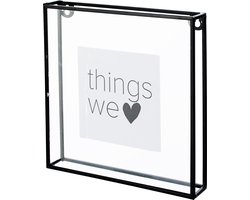 vtwonen Fotolijst - Zwart - Metaal - 20x20 cm
