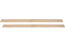 vtwonen Fotolijstplanken 170 cm - Eiken - Onbehandeld - Set van 2