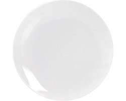 Vtwonen Gebaksbord - Ø 12 cm - Ivoor/Wit - Porselein