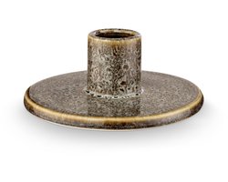 vtwonen - Kandelaar - Groen - Keramiek - 12x5cm