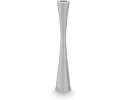 vtwonen Kandelaar van Metaal - Woondecoratie - Zilver - 30cm