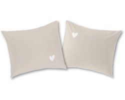 Vtwonen - Kussensloop - 60x70cm (set van 2) - Zand