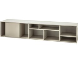 vtwonen Letterba(n)k XL Wandmeubel - Grenen - Dust - 40x194x40