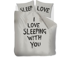 Vtwonen Love Sleep dekbedovertrek - Eenpersoons - 140x200/220 - Naturel