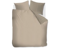 Vtwonen Mini Stripe dekbedovertrek - Tweepersoons - 200 x 220 cm - Naturel