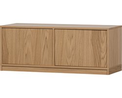 vtwonen Modulair Onderkast - Eikenhout Fineer - Naturel - 44x110x40 cm