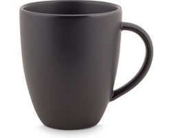 vtwonen Mok met Oor - Mat Zwart - Porselein - 250ml