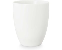 vtwonen Mok zonder Oor - Wit - Porselein - 250 ml