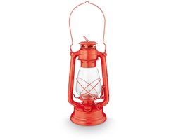 vtwonen Olielamp - Lamp van Metaal - Decoratie voor Binnen - Rood - 17x33cm